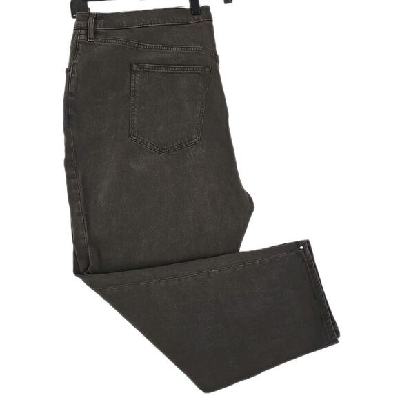 Abercrombie & Fitch ~Woman 37/24S~Brown Ultra High Rise Straight Jean Curve Love - Picture 8 of 16